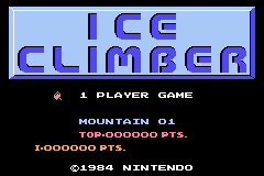 Famicom Mini 03 - Ice Climber